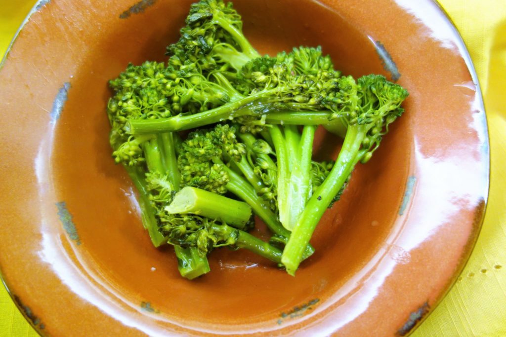 braised baby broccoli