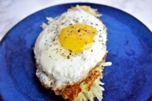 Chinese Style Hash Browns and Eggs