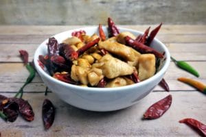 Spicy Kung Pao Chicken - Homemade Chinese Takeout Dishes
