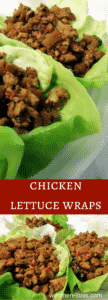 The Most Amazing Healthy Asian Style Chicken Lettuce Wraps