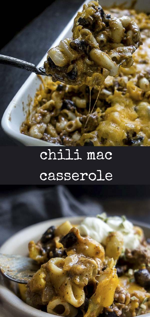 The Ultimate Baked Chili Mac Casserole