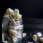 how to make homemade candied ginger - ginger in a jar