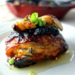 Roasted Miso Butter Chicken Thighs