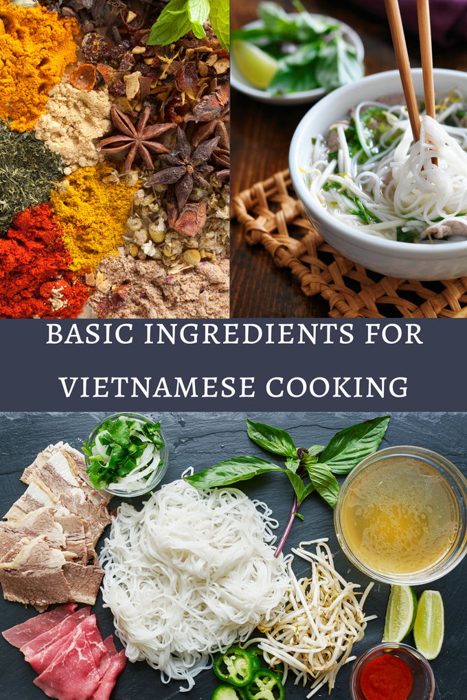 Basic Ingredients for Vietnamese Cooking