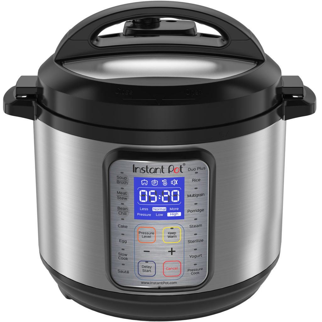 photo of instant pot from front