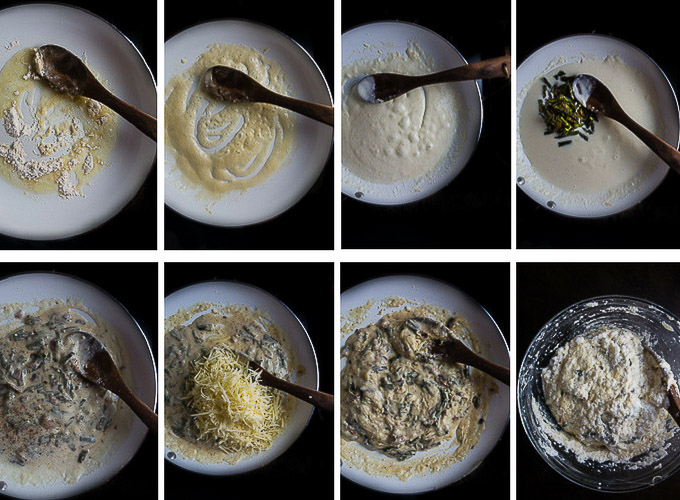 step by step instructions for bechamel