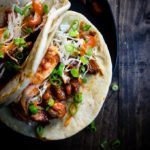 pork tacos with spicy mayonnaise