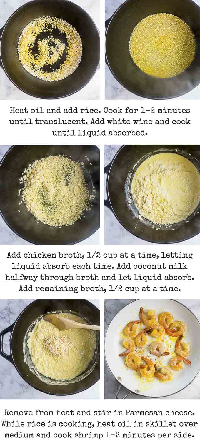 step by step instructions for making risotto