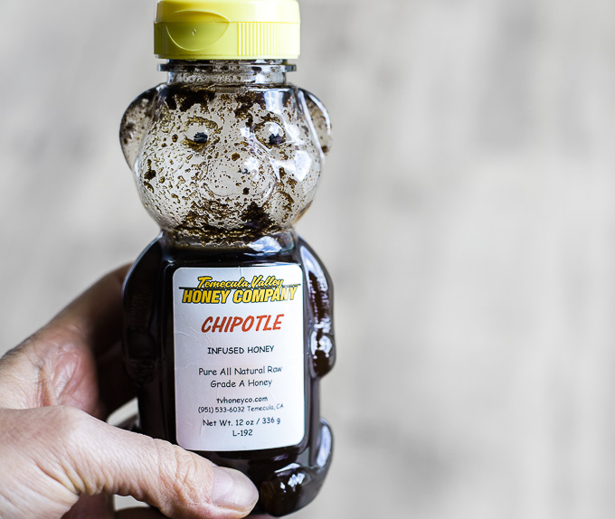 jar of chipotle honey