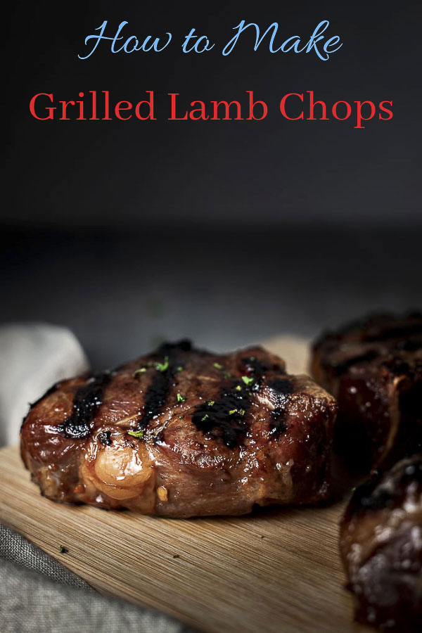 Teriyaki Marinated Grilled Lamb Chops