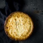 baked crawfish pie - whole