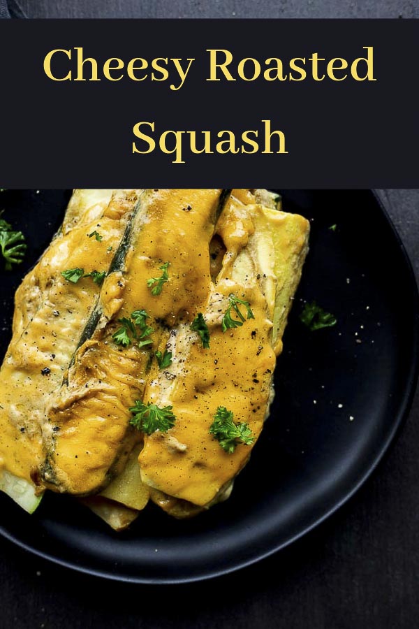 Roasted Squash and Zucchini with Mustard Sauce