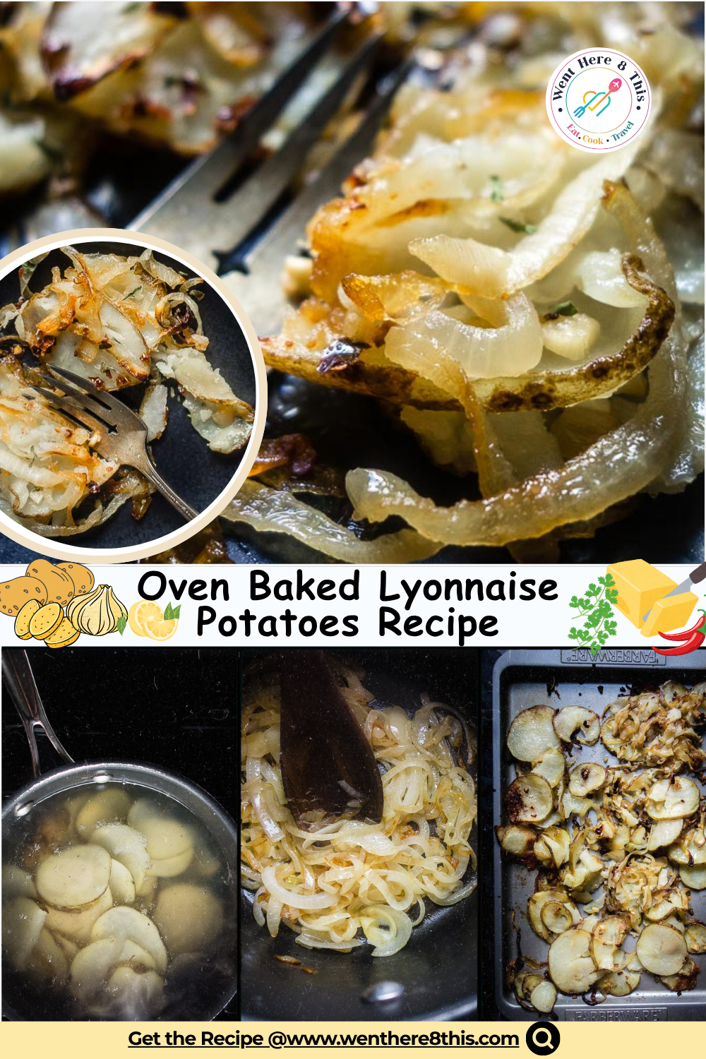 Oven Baked Lyonnaise Potatoes Recipe