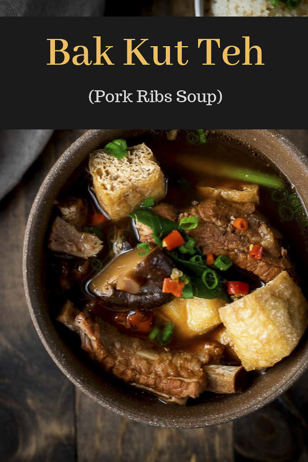 Instant Pot Bak Kut Teh Recipe (Pork Ribs Soup)