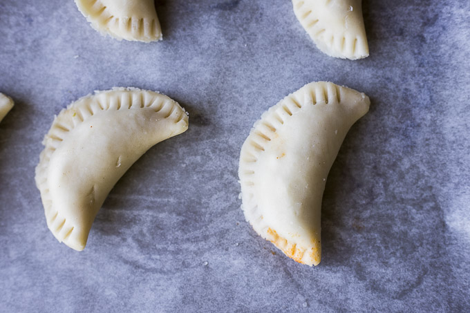 uncooked empanadas