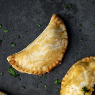 empanada on a surface