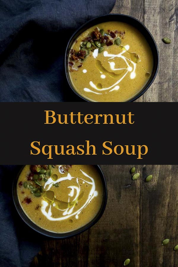 Roasted Butternut Squash Soup Recipe