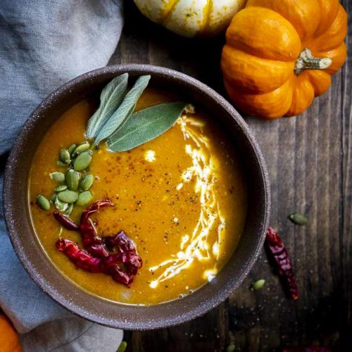 Coconut Curry Pumpkin Soup Recipe - Went Here 8 This