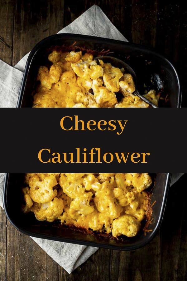 The Easiest Cheesy Cauliflower Bake