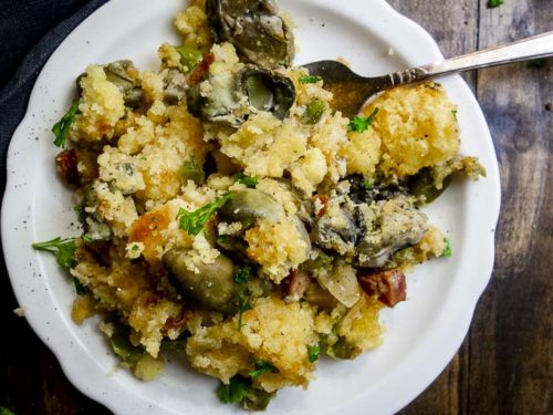 Cajun Style Oyster Dressing Recipe Cajun Style Oyster Dressing Recipe