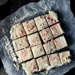 peppermint cheesecake squares