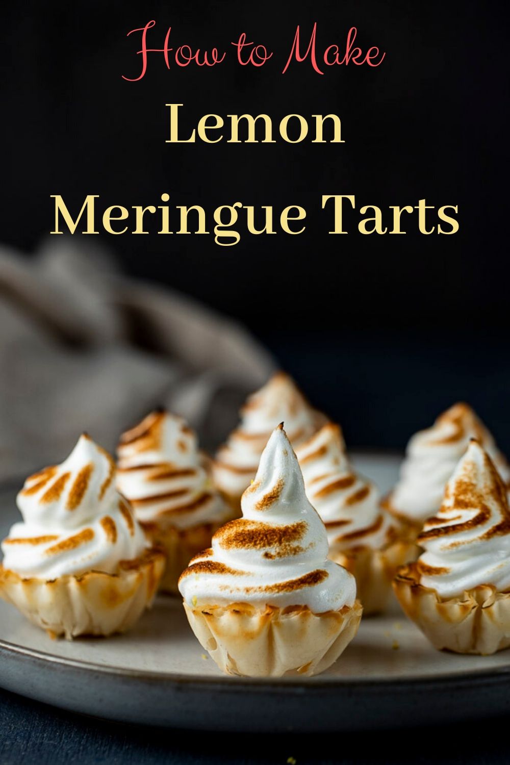 Mini Lemon Meringue Tarts