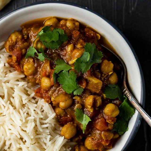 Instant Pot Chana Masala (Chickpea Curry) - Went Here 8 This