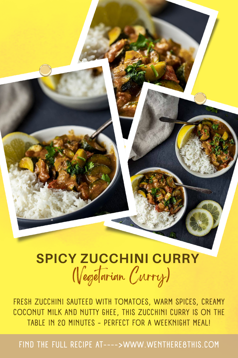 Indian zucchini curry