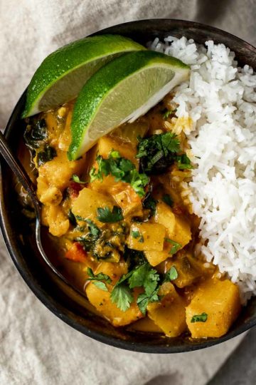 Indian Butternut Squash Curry (~Vegan Option~) - Went Here 8 This