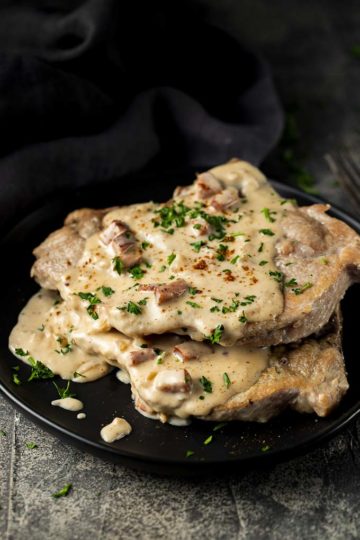 Instant Pot Pork Chops with Sausage Gravy - Went Here 8 This