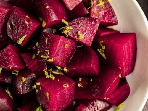 Whole Beets in Instant Pot - It's a Veg World After All®