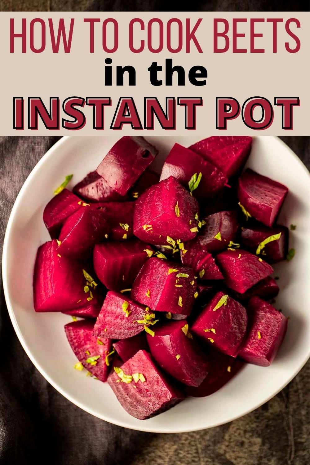 How to Make Instant Pot Beets
