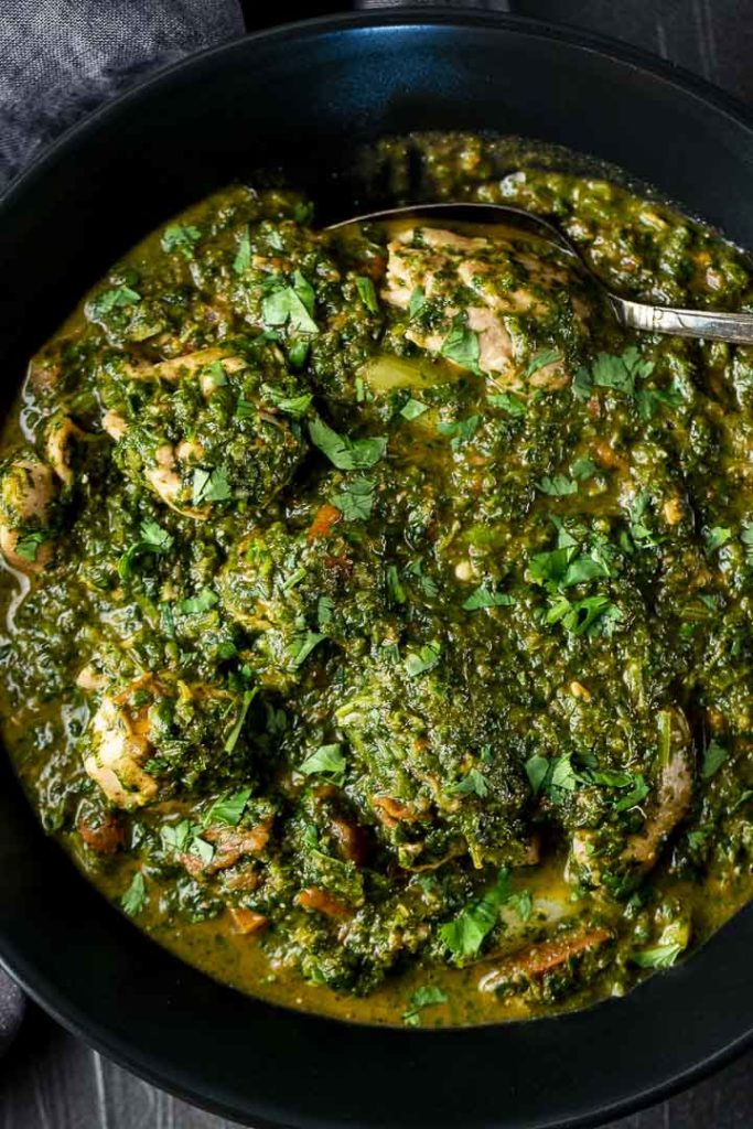 Chicken Saag (Chicken and Spinach Curry) - Went Here 8 This