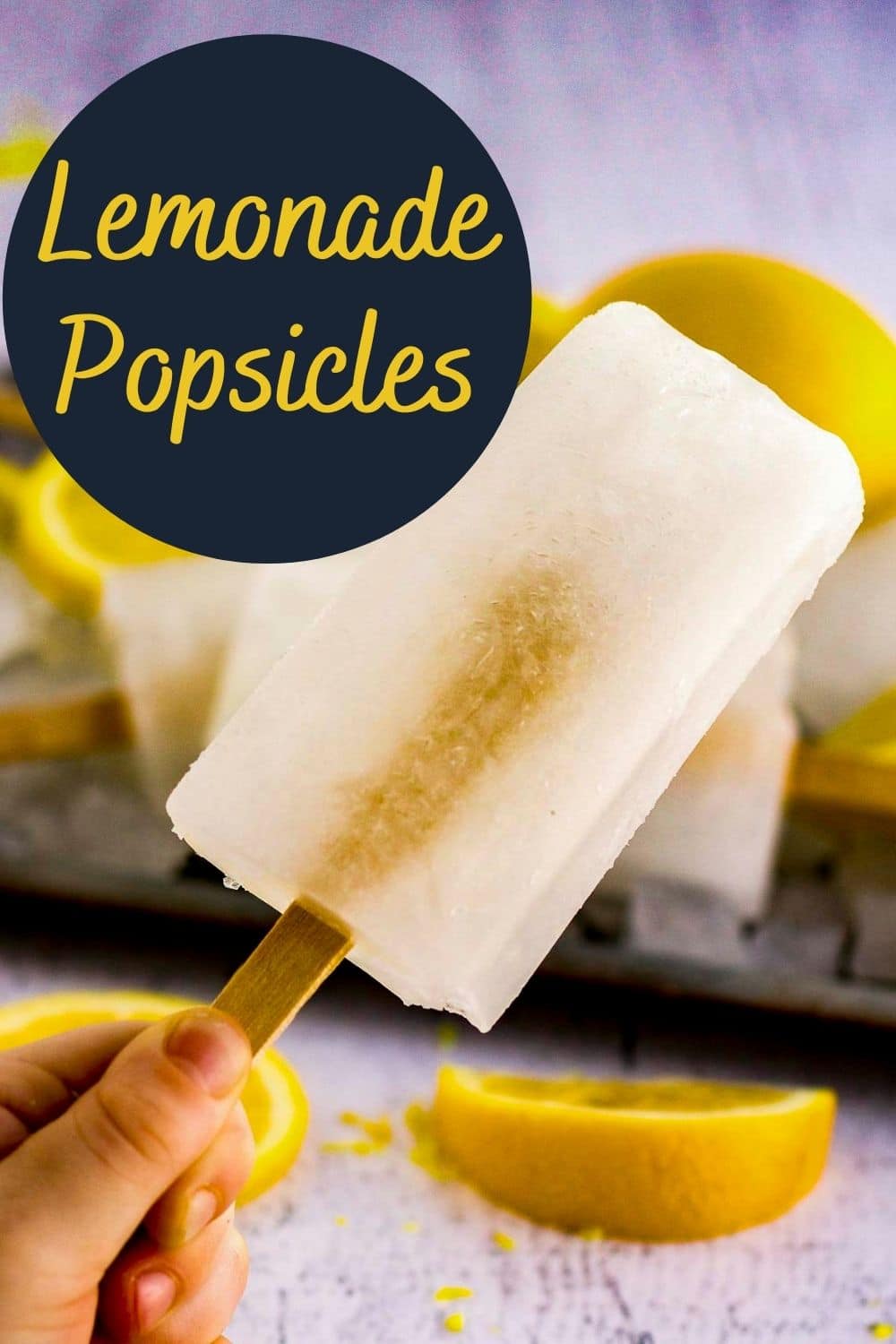 Lemonade Popsicles (Homemade and Healthy!)