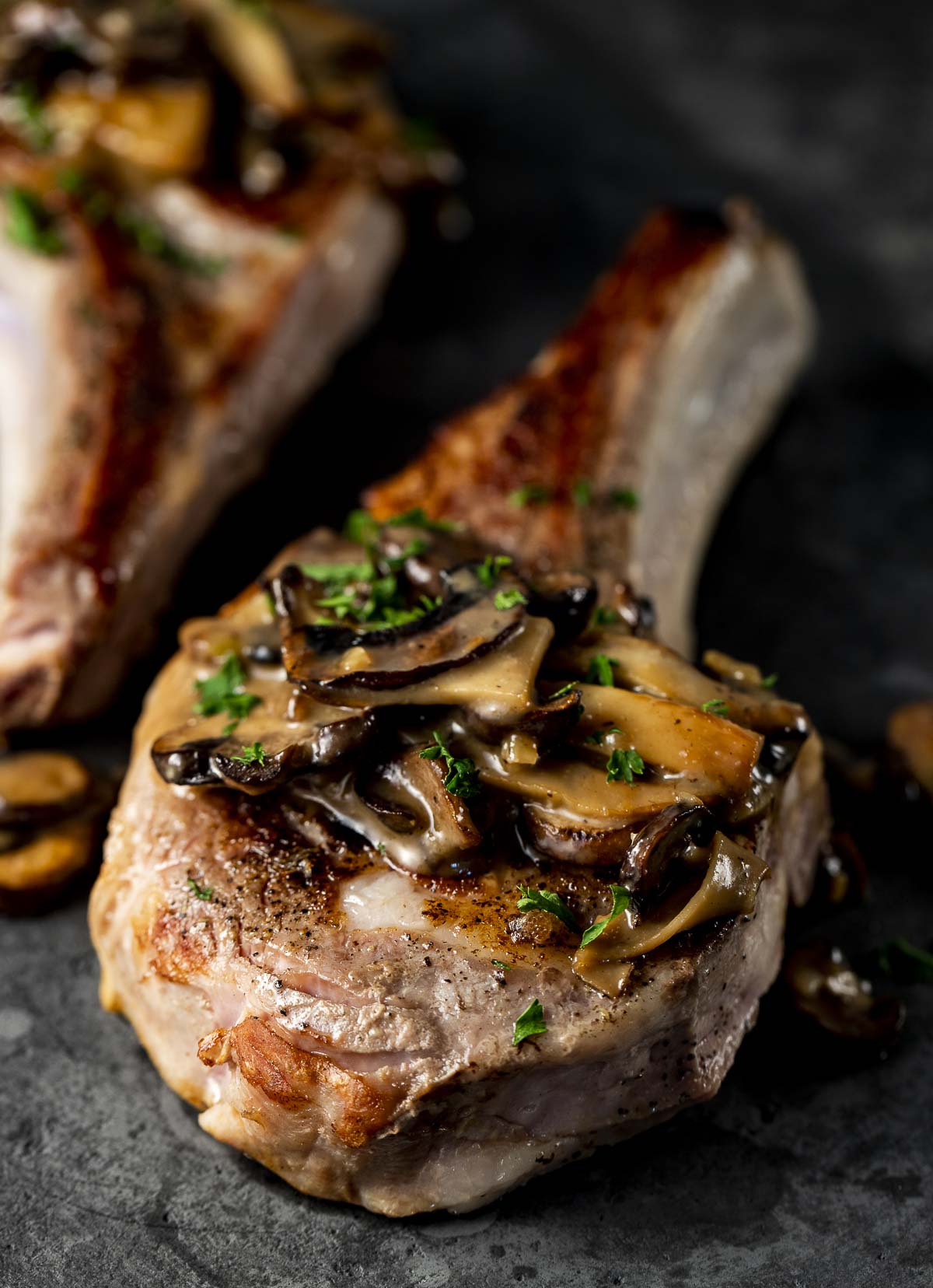 Gods håndtering lure Sous Vide Veal Chops with Miso Mushroom Sauce - Went Here 8 This