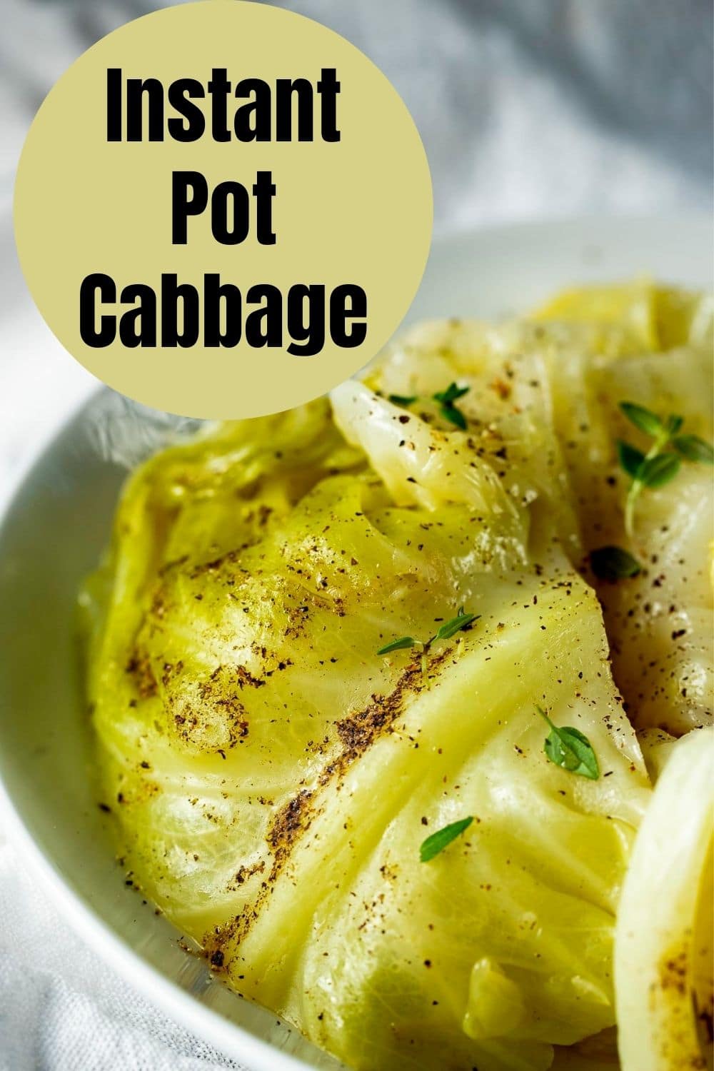 Instant Pot Cabbage