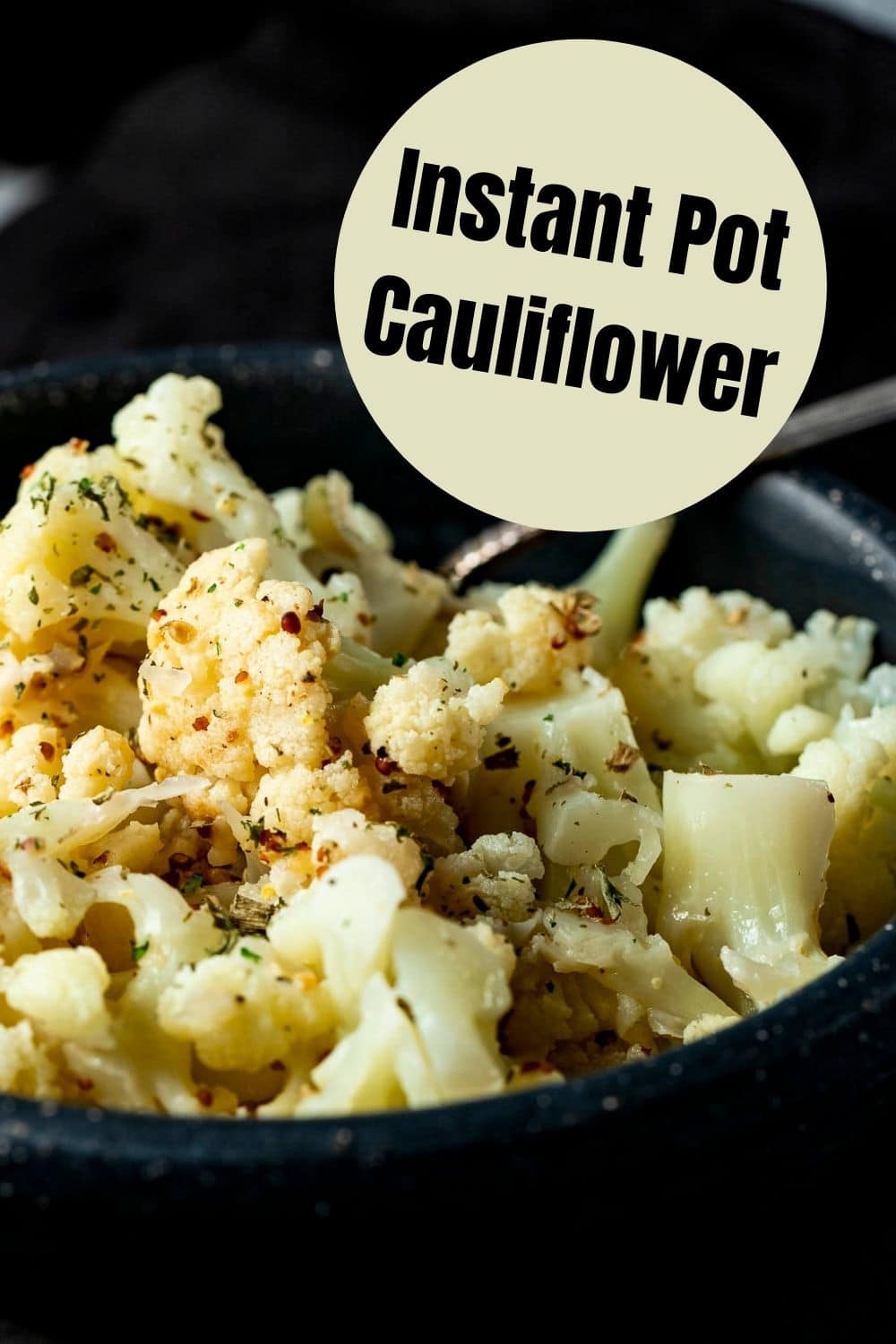 Instant Pot Cauliflower (Tangy Dijon)