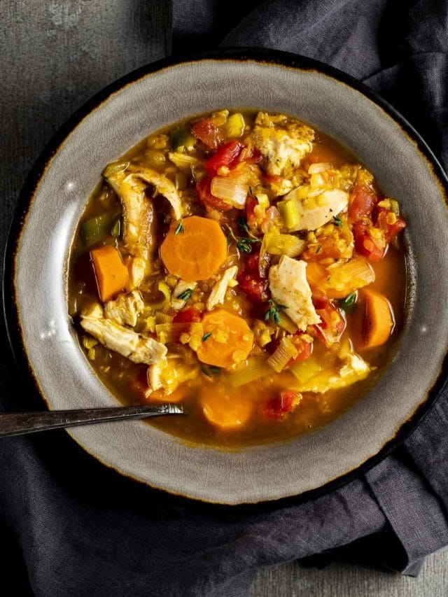 TURKEY LENTIL SOUP STORY