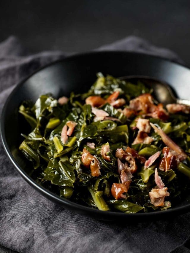 INSTANT POT COLLARD GREENS STORY
