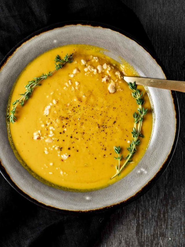 INSTANT POT PUMPKIN SOUP STORY