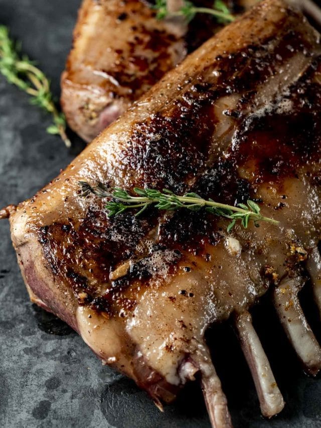 SOUS VIDE RACK OF LAMB STORY