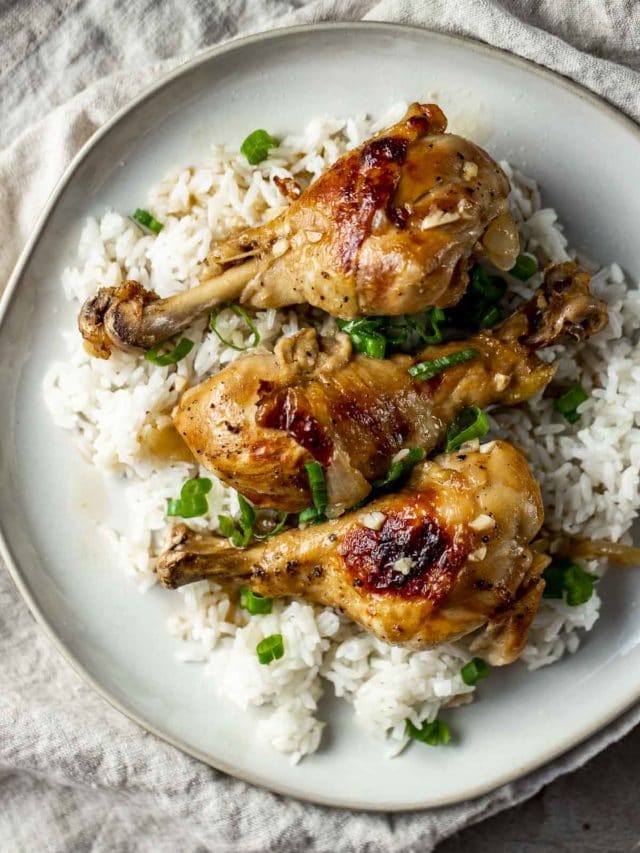 instant pot chicken-adobo