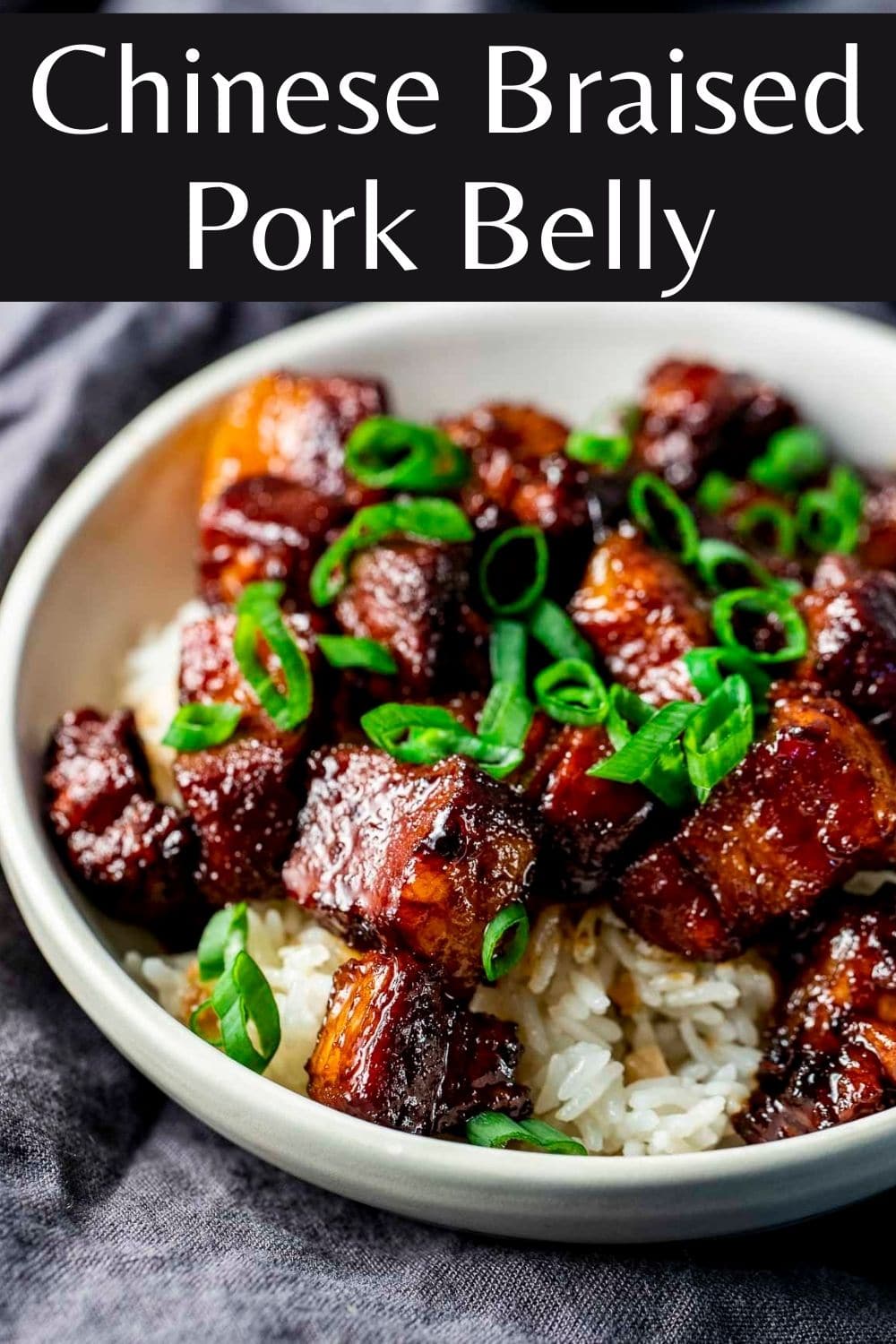 Chinese Braised Pork Belly (Hong Shao Rou)