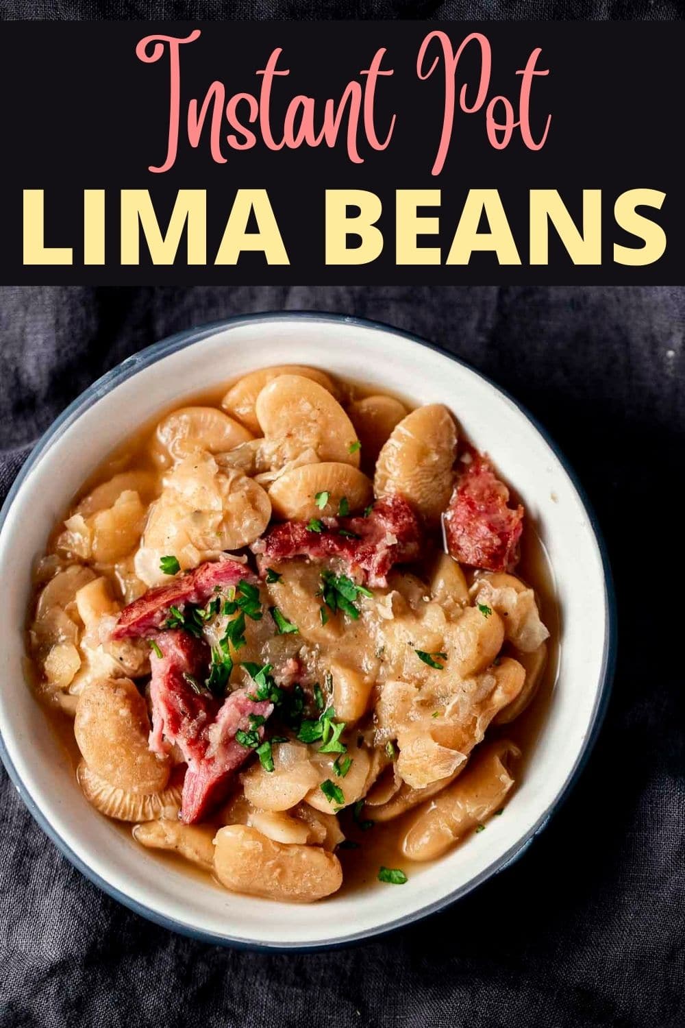 Instant Pot Lima Beans