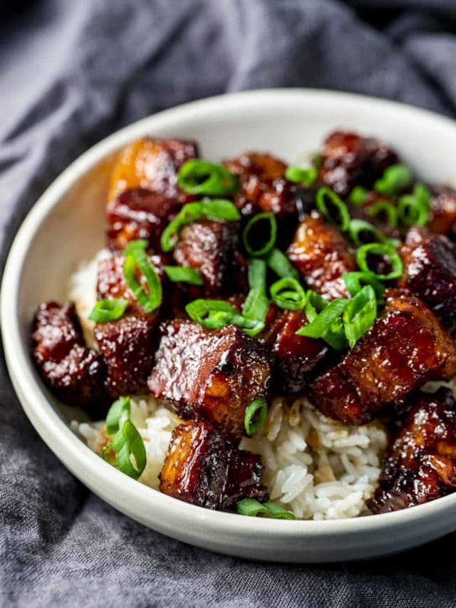 CHINESE BRAISED PORK BELLY STORY