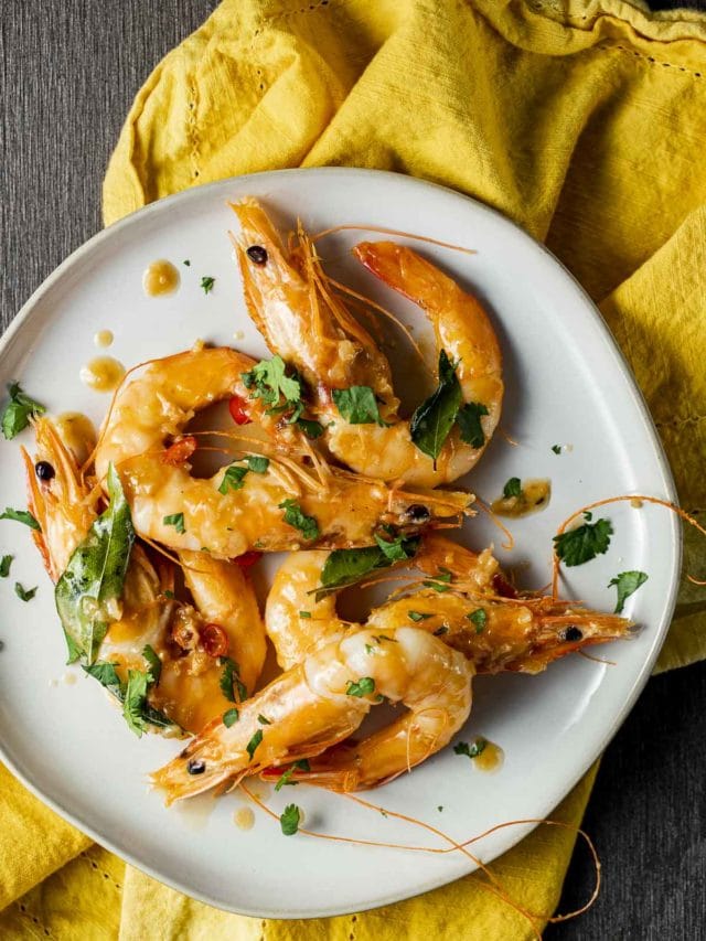 Malaysian Butter Prawns