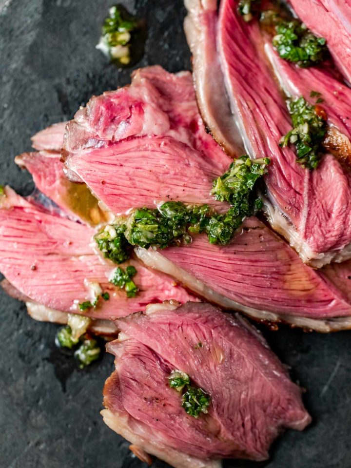 Juicy Sous Vide Lamb Chops with Mint Chimichurri - Went Here 8 This