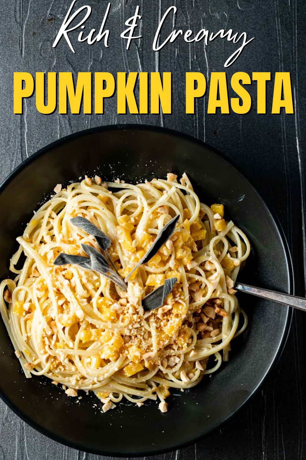 The Best Creamy Pumpkin Pasta