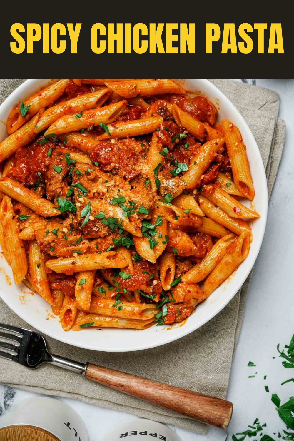 Spicy Chicken Pasta - Ultimate One-Pot Meal!