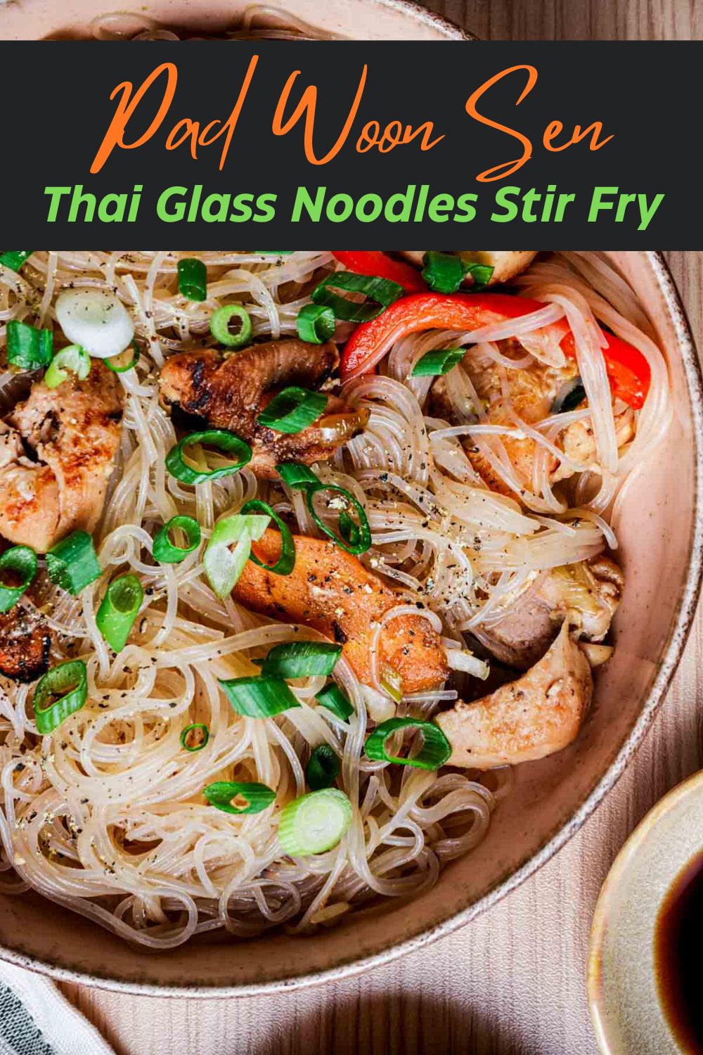 Pad Woon Sen (Thai Glass Noodle Stir Fry)